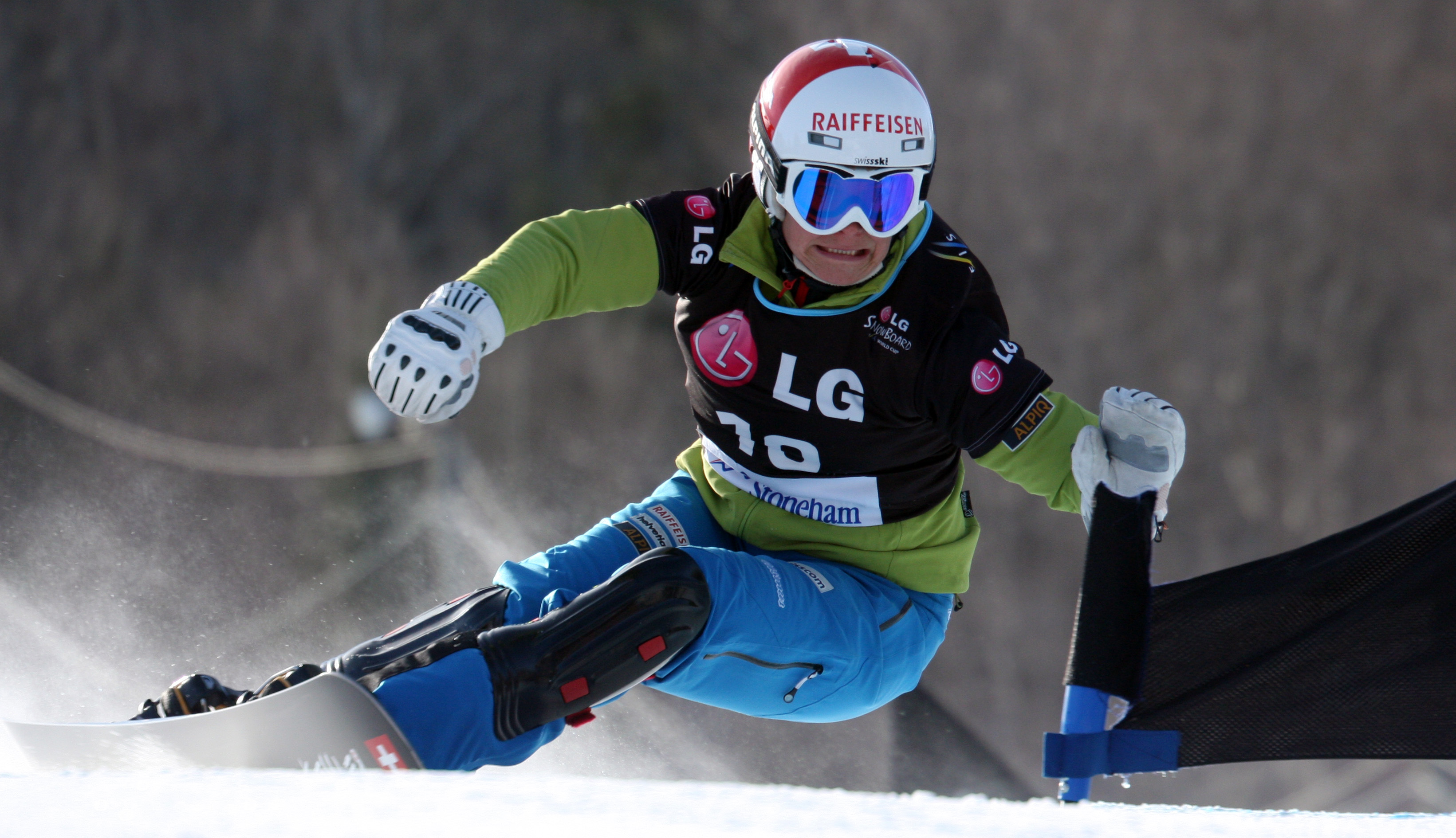LG Snowboard FIS World Cup PGS Fraenzi Maegert-Kohli